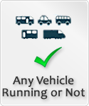 Any Vehicle - Running or Not